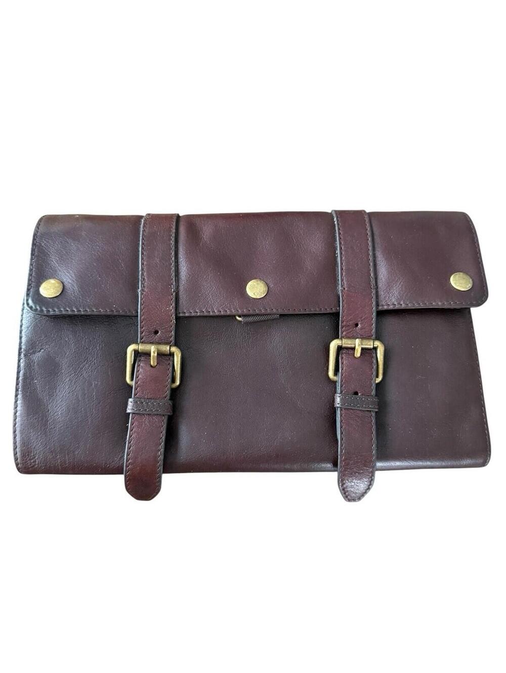 Iron gate Men’s Toiletry Hanging Bag Cartier Leather Snaps